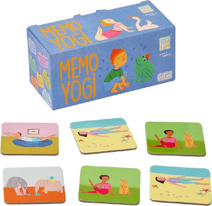 Actual product image Yogi Fun Memo Yogi (English, German, French, Italian)