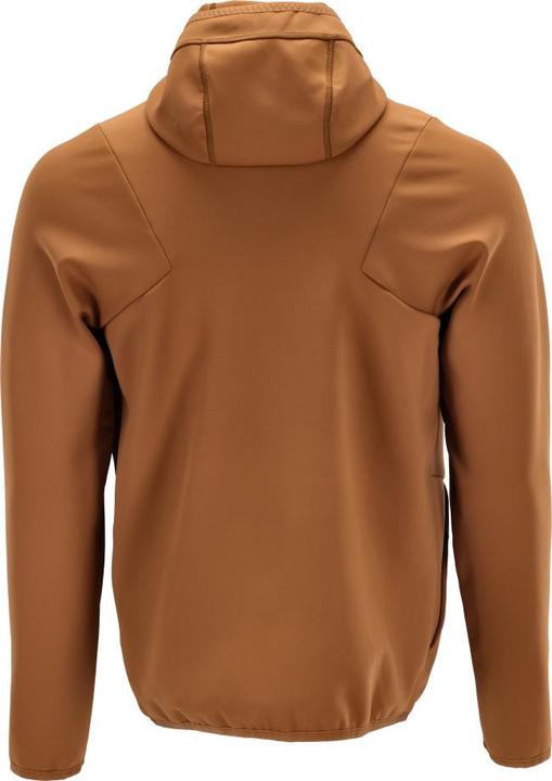 Actual product image Mascot Micro fleece jacket w. hood Customised 22586 nut brown size S (S)