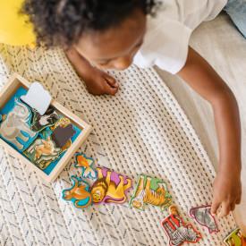 Produktbild Melissa & Doug 20 Holztiermagneten (20x)