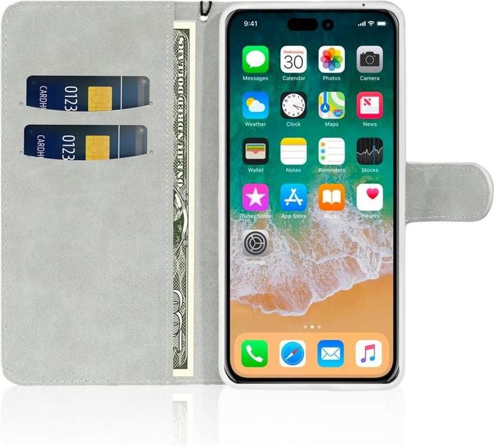 Immagine prodotto Cover-Discount iPhone 14 Pro - Custodia in pelle glitterata oro (Apple iPhone 14 Pro)