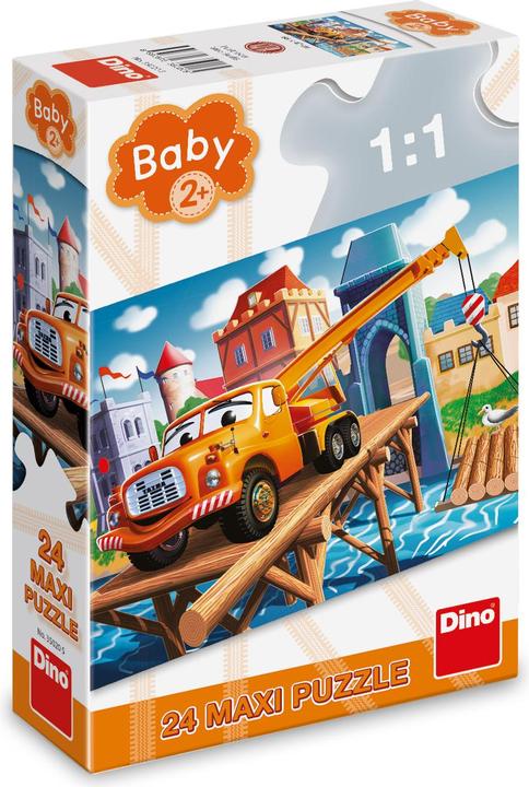 Actual product image Dino Floor Puzzle 24 vnt, Tatra Car (24 pieces)