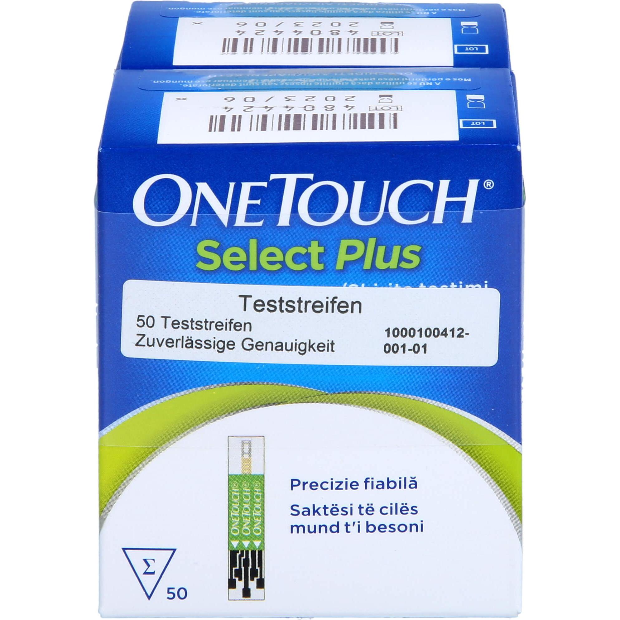 Thumbnail - OneTouch, Bluttest, Selectpl Bz Tests, 100 St TTR (Teststreifen)