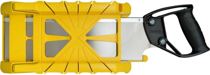 Actual product image Stanley Miter box plastic with back saw