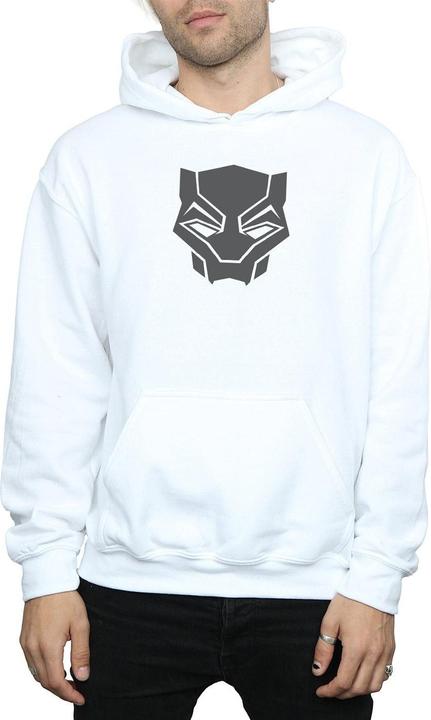 Actual product image Mens Black Panther Black On Black Hoodie (L)