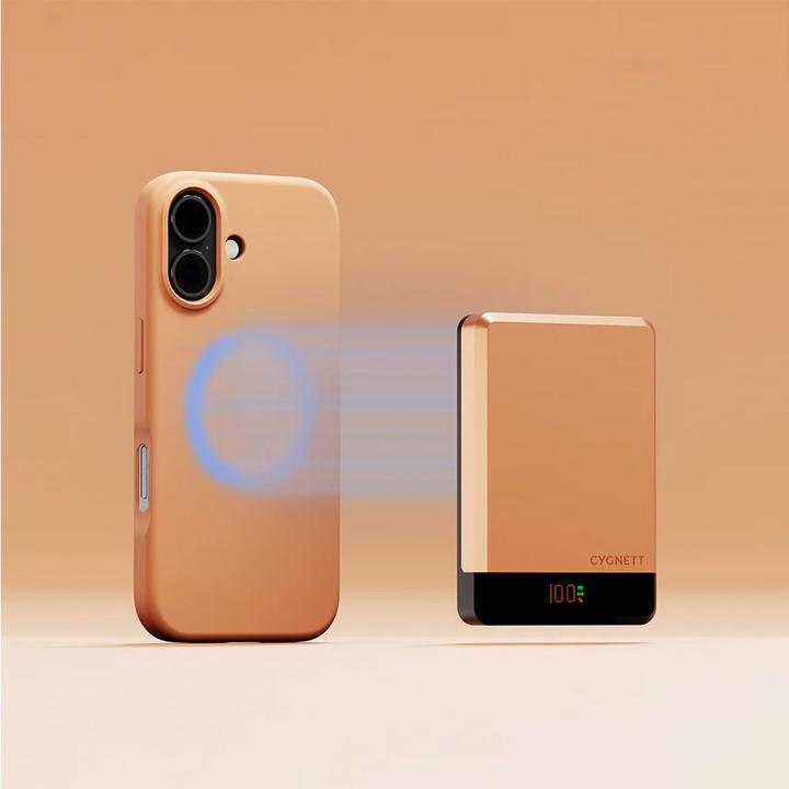 Immagine prodotto Cygnett MagSlim 10.000mAh Powerbank in rame (10000 mAh, 20 W)