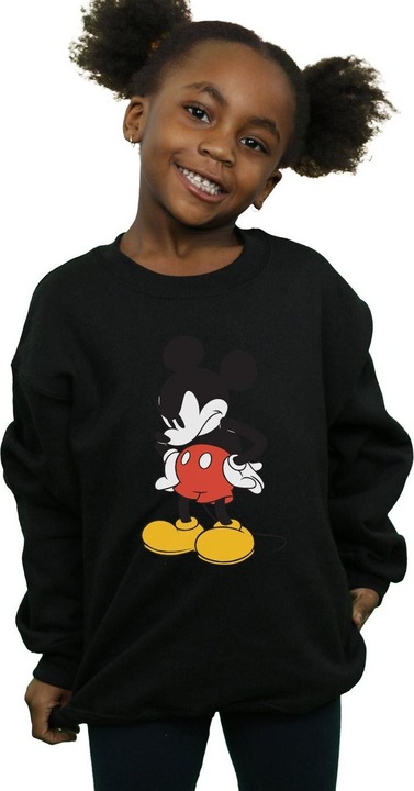 Immagine prodotto Disney Mickey Mouse Angry Look Down Felpa Ragazze (128)