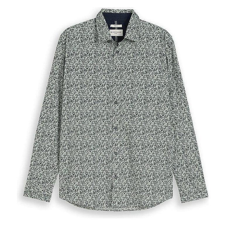 Tom Tailor, Herren, Hemden, 1049580, Grün, (M)