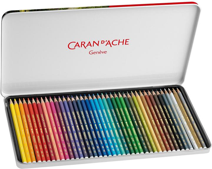 Actual product image Caran d'Ache Prismalo Aquarelle Metallschachtel (40 x)
