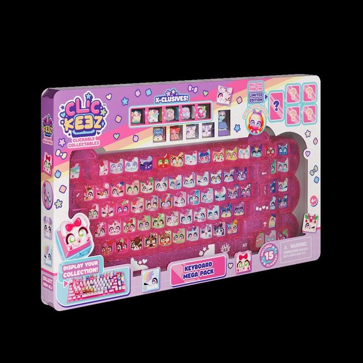 Actual product image Goliath Toys Clickeez Keyboard Mega Pack