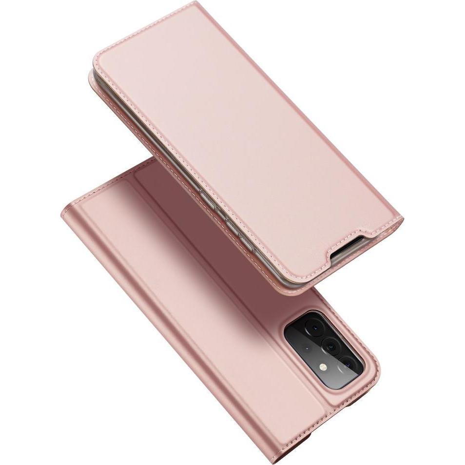 Dux Ducis Galaxy A72 - Flip Folio Case roségold (Samsung Galaxy A72 5G), Smartphone Hülle, Pink