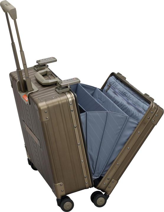 Produktbild Aleon Rollenkoffer Deluxe, Aluminium, Bronze (28.30 l)