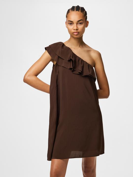 Produktbild Pieces PCPENELOPE ONE-SHOULDER Midikleid (L)