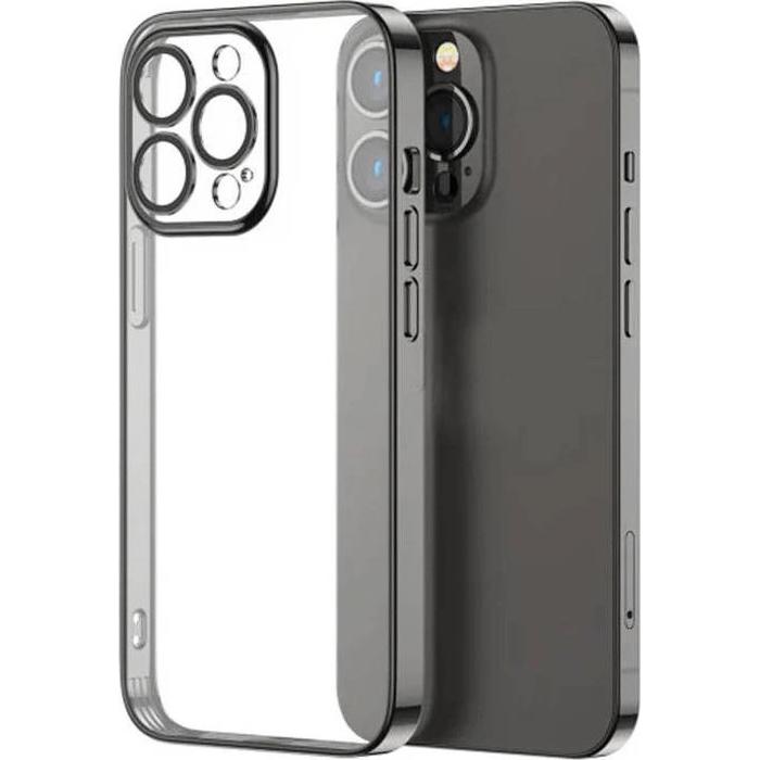 Thumbnail - Joyroom Protective phone case JR-15Q4 for iPhone 15 Pro Max (matte black) (Apple iPhone 15 Pro Max), Smartphone Hülle, S...