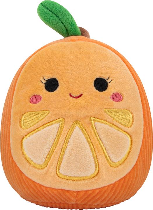 Immagine prodotto Squishmallows Squishmallow - Giocattolo per cani con suono squillante - Arancione 18 cm Frutta (Cane di peluche)