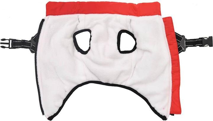 Actual product image vidaXL Dog coat with harness Waterproof Reflective (24, Dog coat)