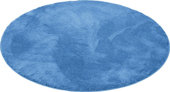 Pergamon Super Soft Kinder Hochflor Teppich Silky Kids Rund
