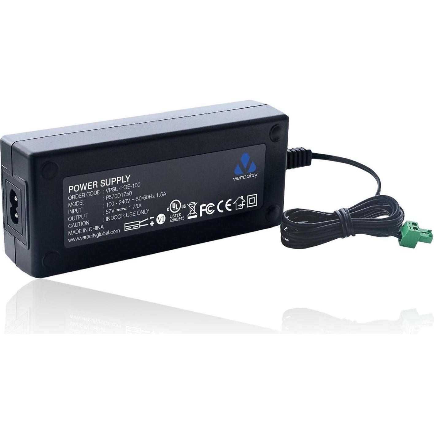 Veracity High-Power POE 100W Power (100 W), PoE Injector