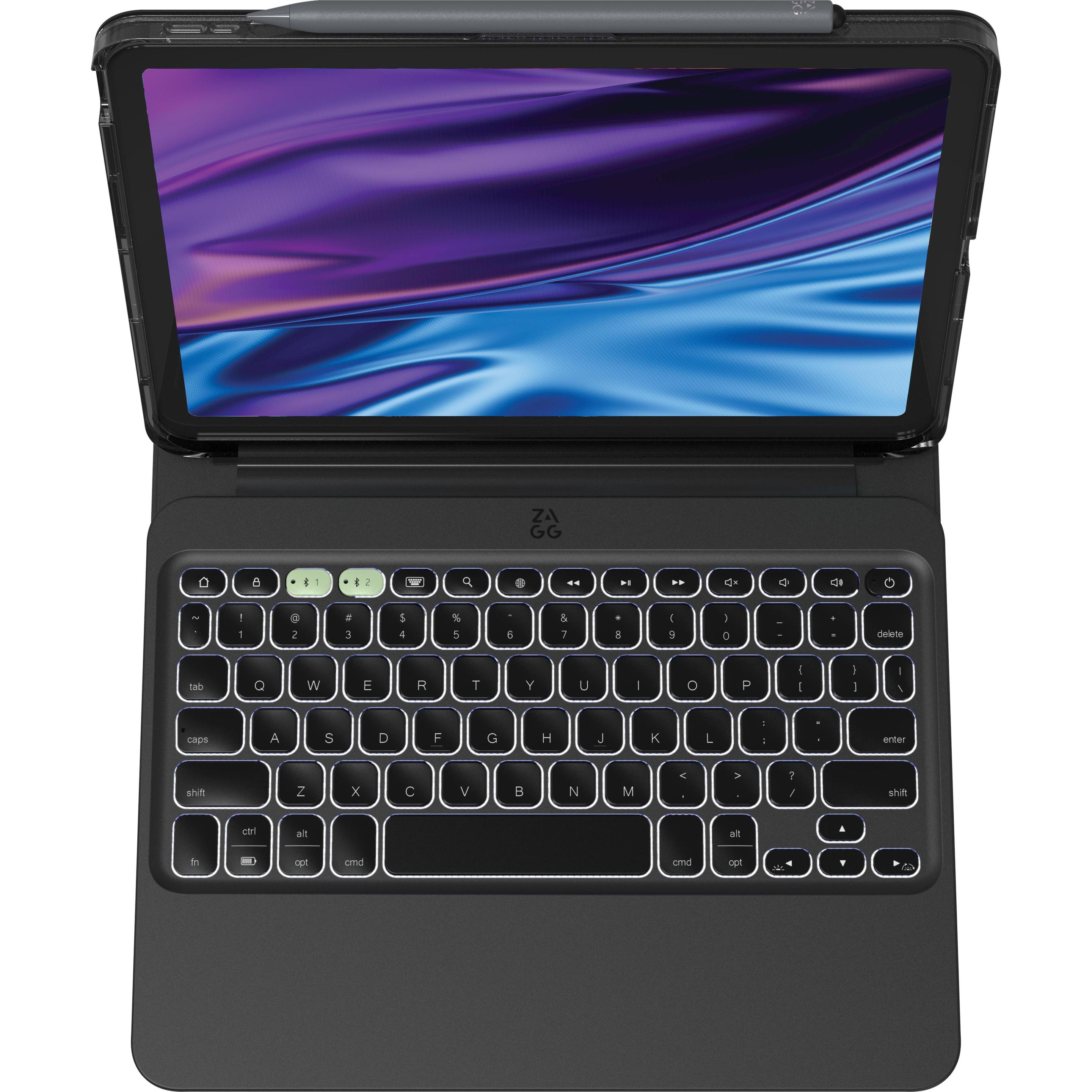 Thumbnail - Zagg Pro Keys 2, Tablet Tastatur, Schwarz