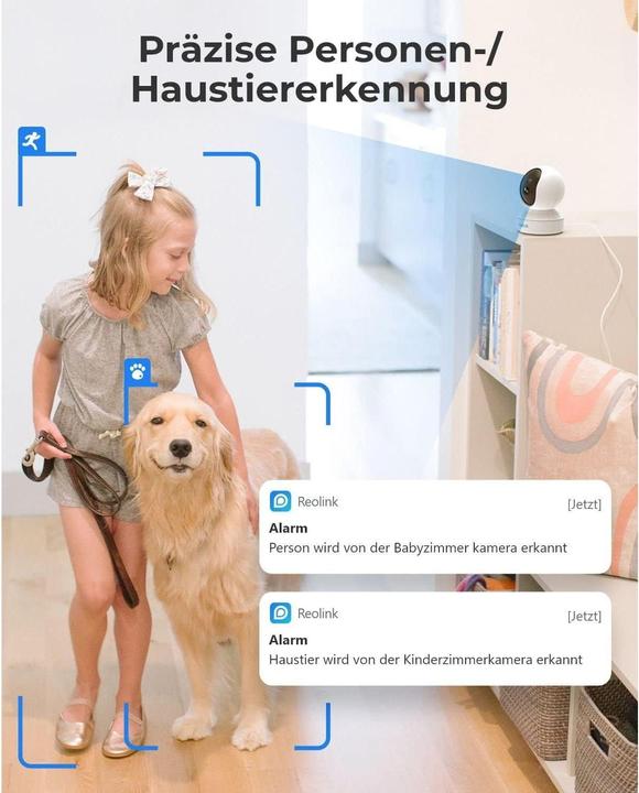 Actual product image Reolink E1 Pro V2 incl. 64GB Micro SD (2560 x 1440 Pixels)