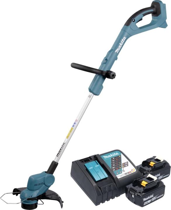 Image du produit Makita DUR 193 RG Coupe-bordures sans fil 18 V 260 mm + 2x batterie 6,0 Ah + chargeur
