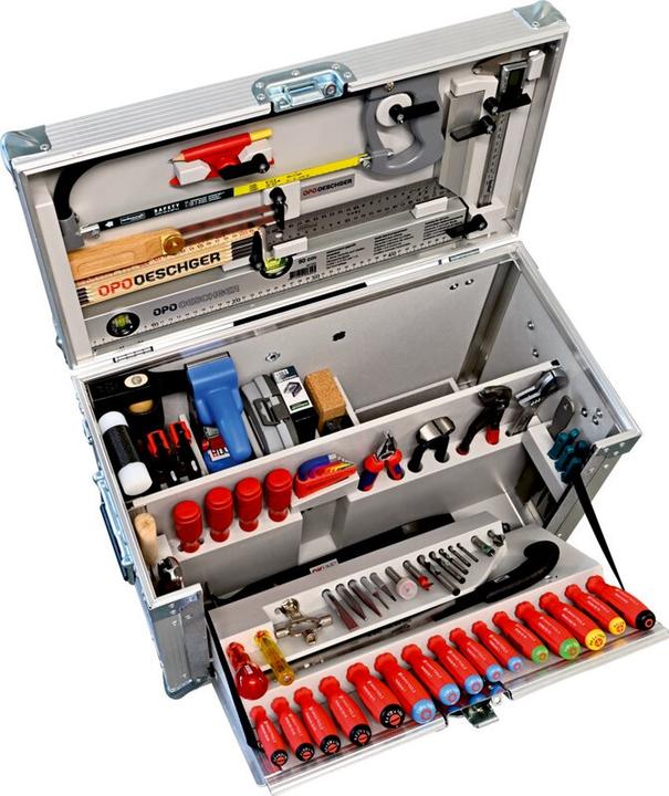 Actual product image OPO MOBILE lightweight toolbox (69 pieces)