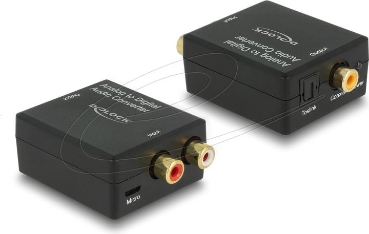 Immagine prodotto Delock 63468 Convertitore audio (Analogico -> Digitale)