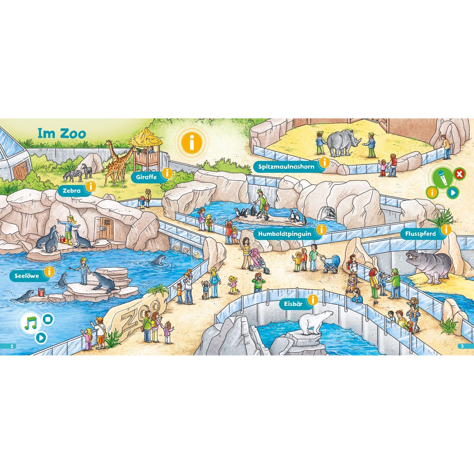Thumbnail - BOOKii Hören und Staunen Mini Zoo, Kinderbücher von Stefan Lohr, Ida Schuhmann
