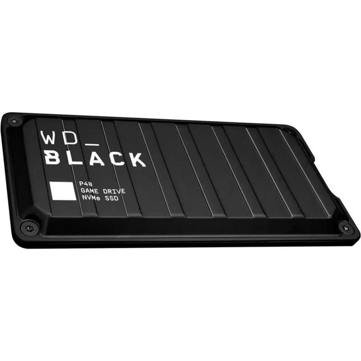 WD P40 Game Drive SSD (1000 GB), Externe SSD, Schwarz
