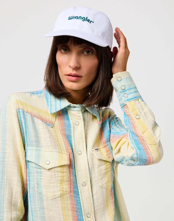 Actual product image Wrangler Caps Washed Logo Cap (One size)