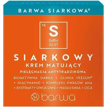 Barwa, Gesichtscreme, Sulphur Mattifying Cream 50Ml (50 ml)
