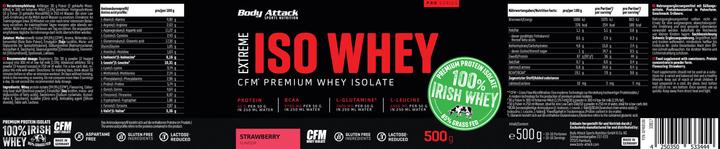 Image du produit Body Attack Extreme Iso Whey Professional (boîte de 1800g) (Yogourt à l'abricot, 1 pcs, 1800 g)