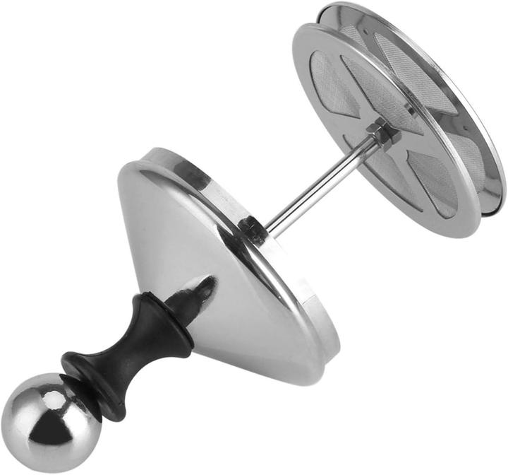 Produktbild Hapivida Manueller Milchaufschäumer mit Doppel-Sieb (800ml) (800 ml)