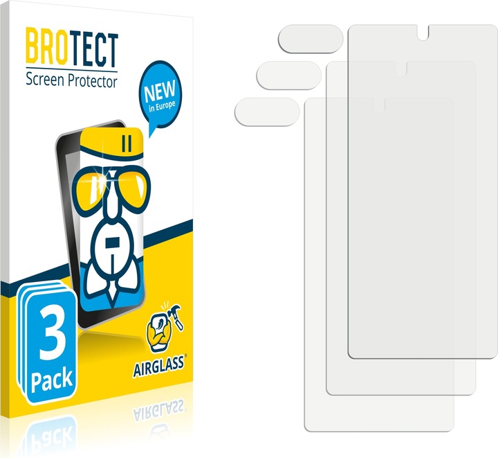 Actual product image BROTECT AirGlass (3 Piece, Google Pixel 7)