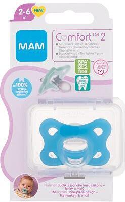 Produktbild MAM Comfort 2 Silicone Pacifier (1x, 2 - 6 Monate)