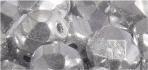 Produktbild Rayher Glas Schliffperle, 4mm ø, brillant silber, 100