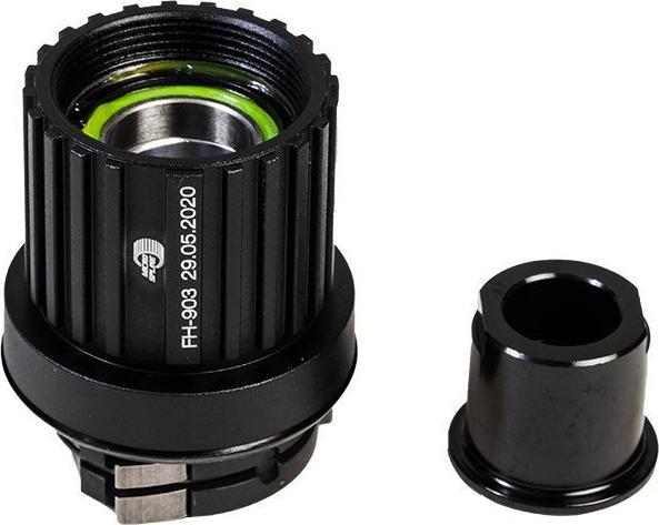 Crankbrothers Wheel End Cap Kit d'embouts, Synthesis, HR, Shimano Micro Spline, corps de roue libre en aluminium