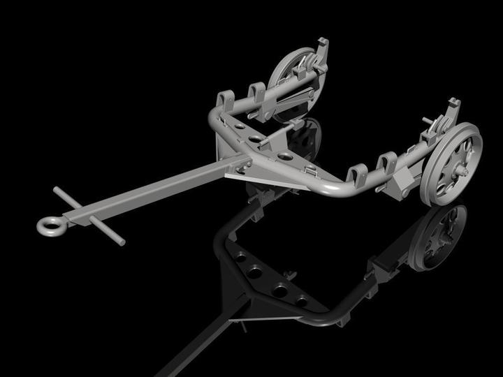 Actual product image CMK Trailer for Goliath Tracked Mine, for