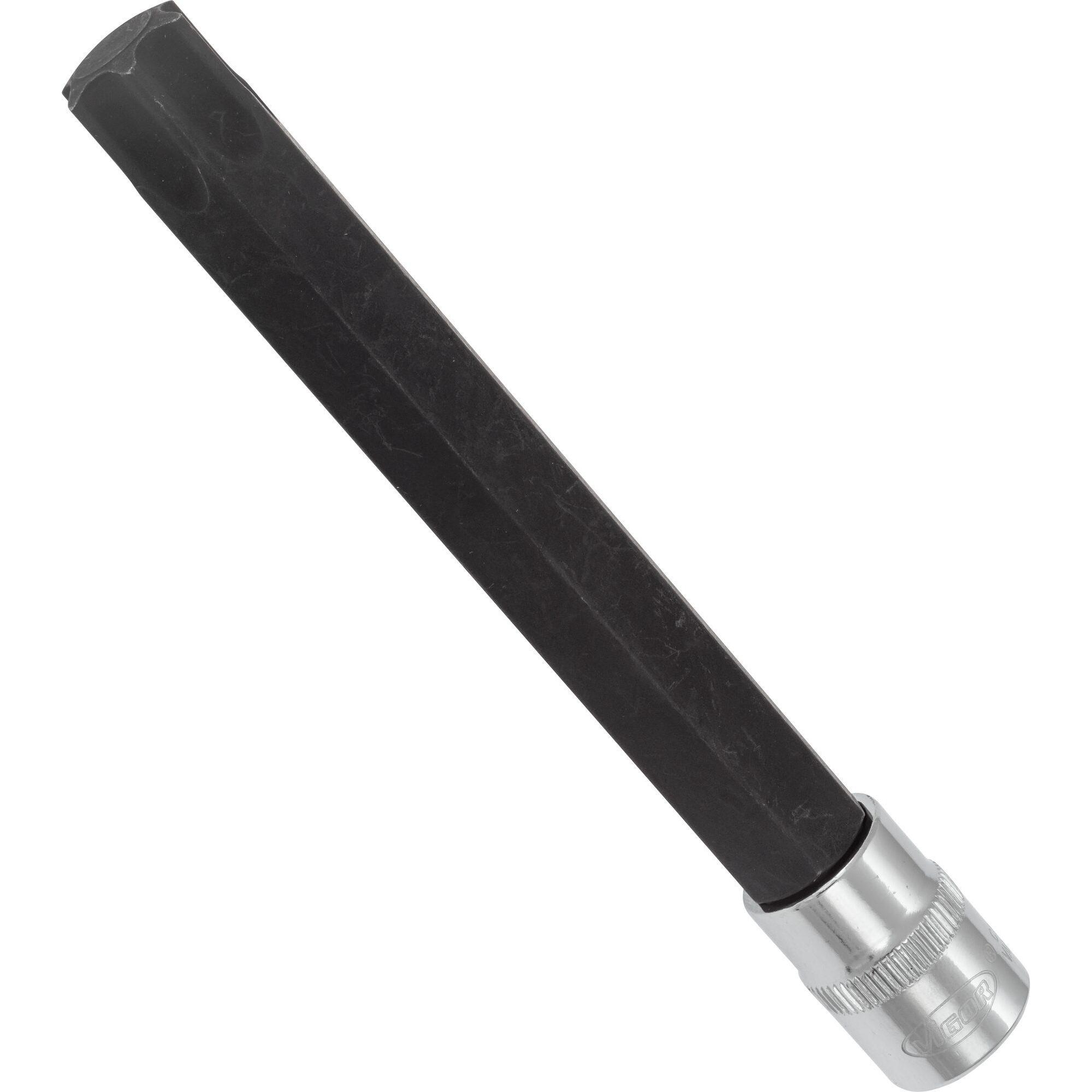Vigor, Steckschlüssel + Stecknuss, 3/8" TORX-SCHRAUBENDR.EINSATZ T70, 133MM