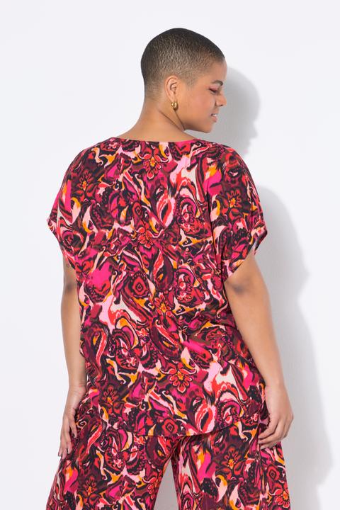 Produktbild Studio Untold Blusenshirt, oversized, Alloverprint (54)