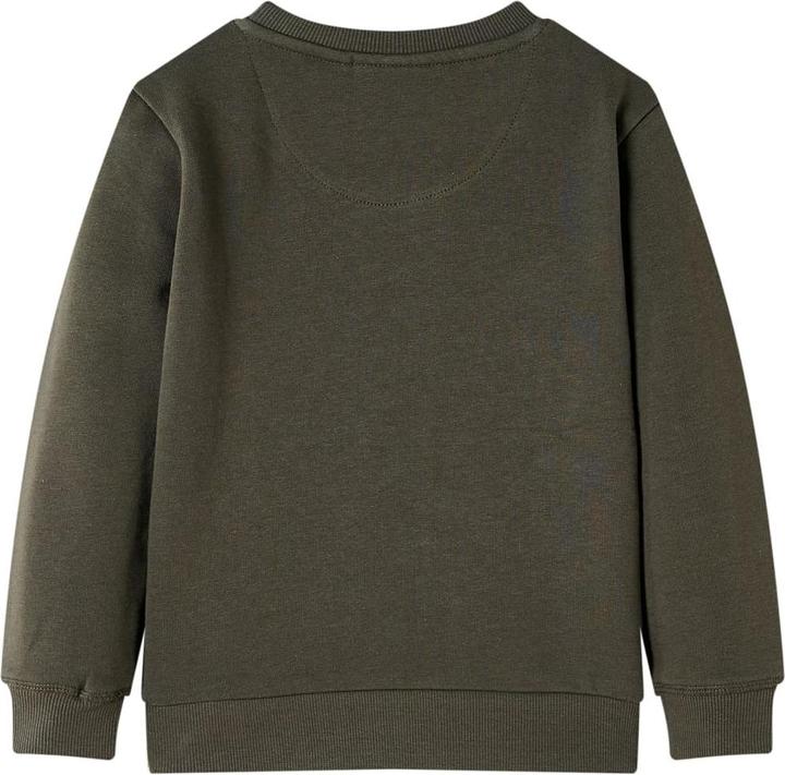 Image du produit VidaXL Sweat-shirt enfant kaki 140,Composition : 92% coton. 8 (140)
