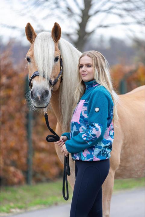 Actual product image Soulhorse Crazy Connection teddy fleece mix jacket (M)