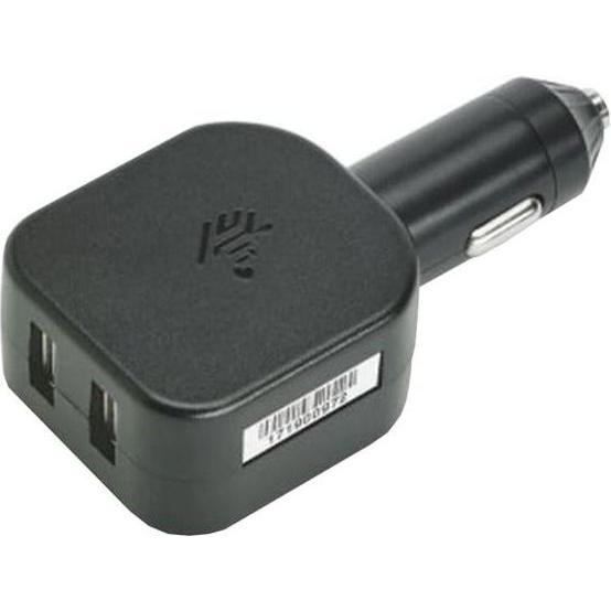 Zebra Kfz-Ladeadapter mit Zigarettenanzünder-Anschluss, 2x USB-A, 5V, 2,5A, Barcode-Scanner Zubehör