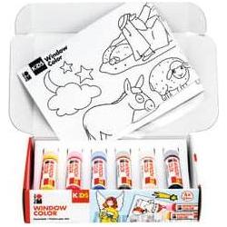 Thumbnail - Marabu, Künstlerfarbe + Bastelfarbe, Window Color Christmas (Mehrfarbig, 150 ml)