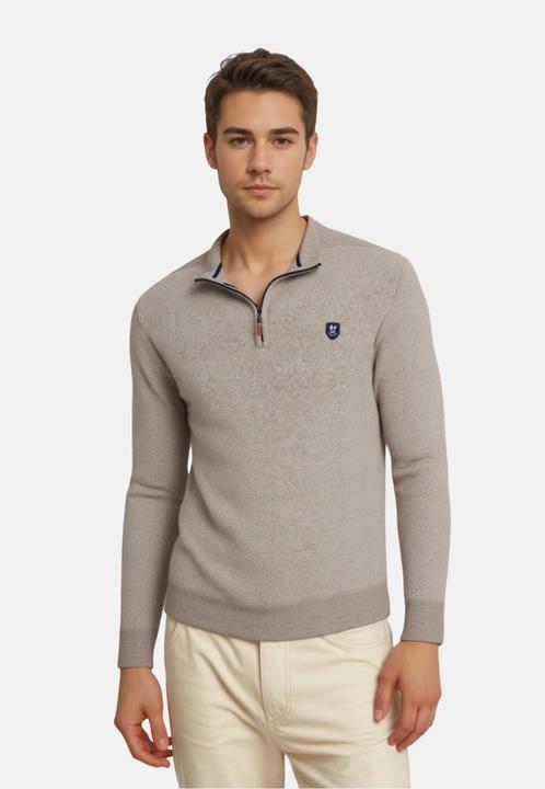 Produktbild Hajo Pullover Jaspé Strickpullover Troyer (52)