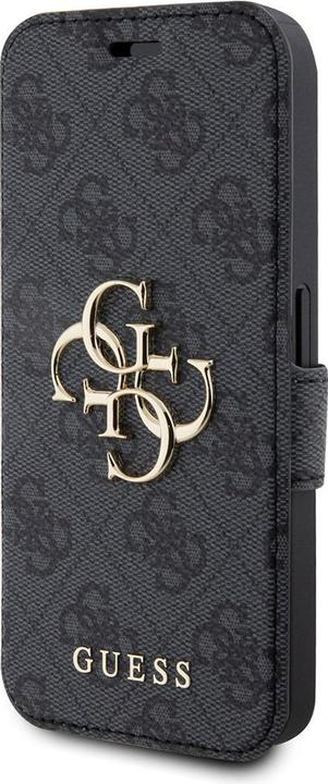 Immagine prodotto Guess GUBKP15L4GMGGR iPhone 15 Pro 6.1" szary/grey book 4G Metal Logo (Apple iPhone 15 Pro)