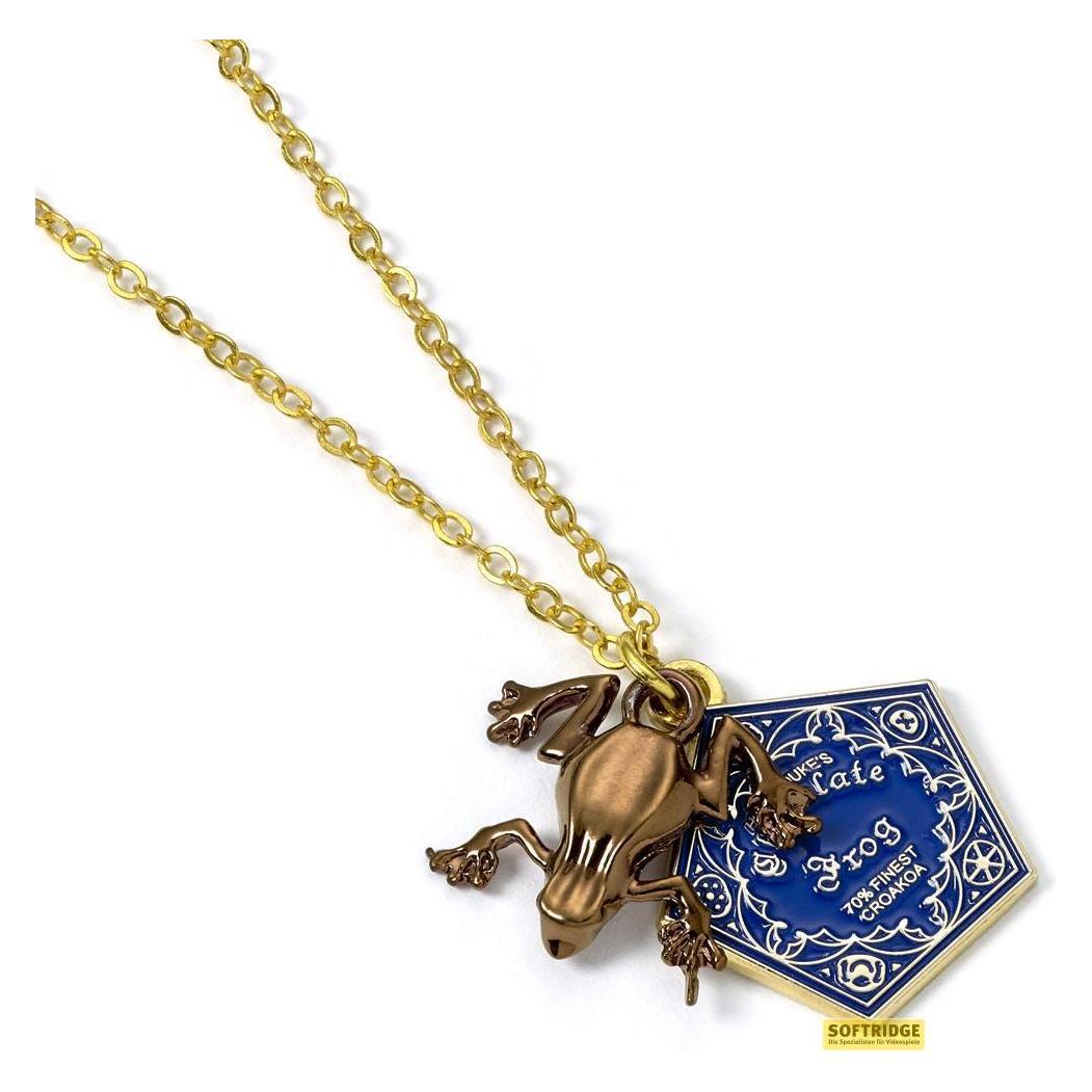 Carat Shop, Halsschmuck, Harry Potter Pendentif Et Collier Plaqués Or Chocogrenouille, (Metall)