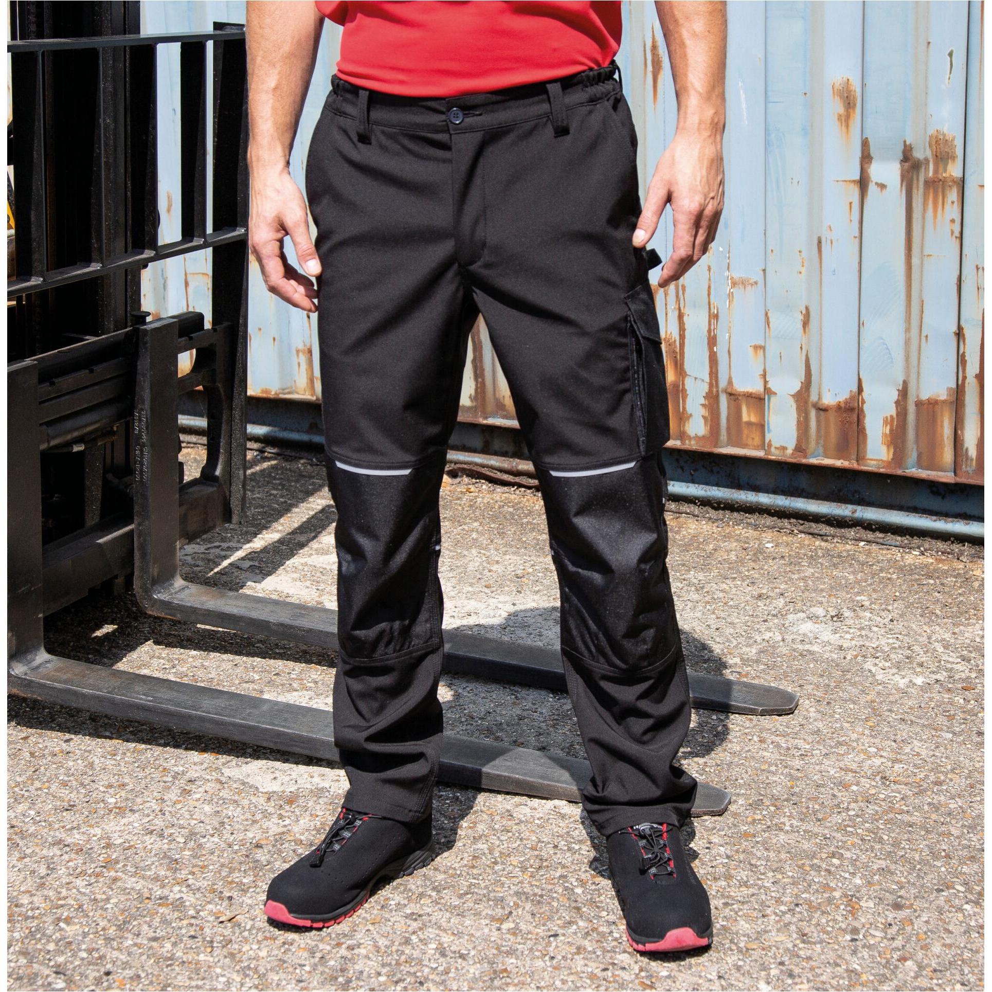 Thumbnail - Regatta, Herren, Outdoorhose, Softshell (XL), Schwarz, XL