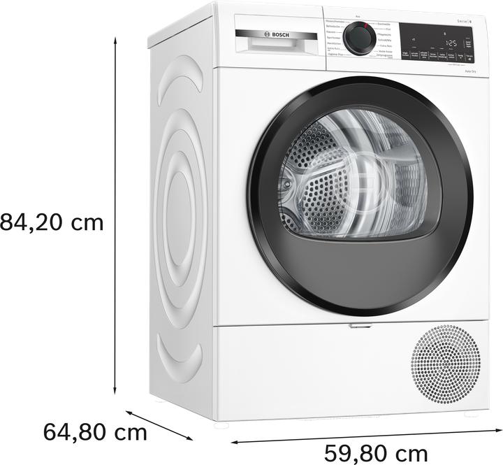 Bosch Hausgeräte WQG243D41 (9 kg, Rechts)