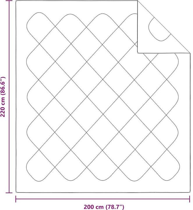 Immagine prodotto vidaXL Winterbettdecke (220 x 202 cm)
