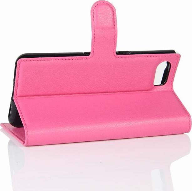 Produktbild MU Classic Litchi Leder Bookcover (Blackberry KEYone)